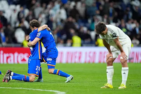 للمرة الأولى منذ 2019.. 6 أرقام سلبية من خسارة ريال مدريد أمام خيتافي